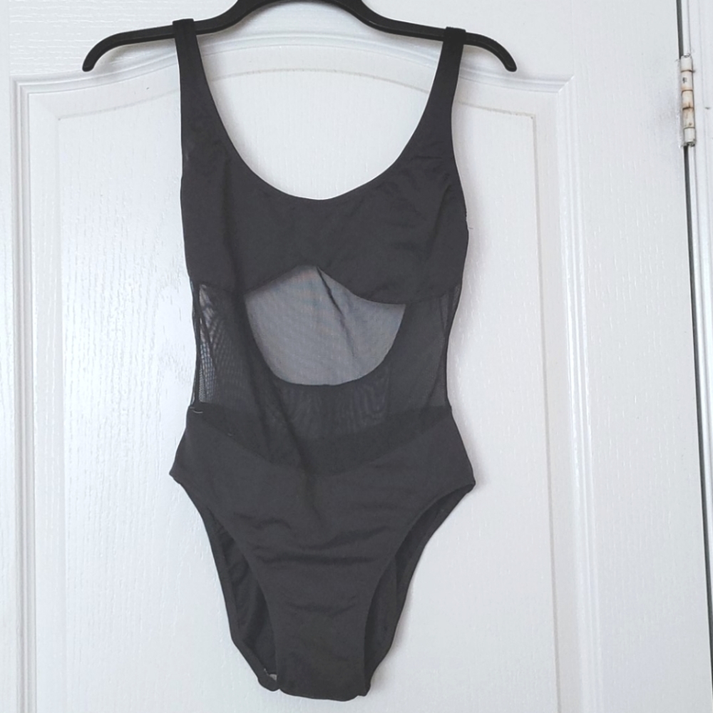 Anne Klein black swimware
